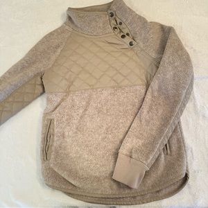 Abercrombie &‎ Fitch Asymmetrical Fleece Pullover - XXS